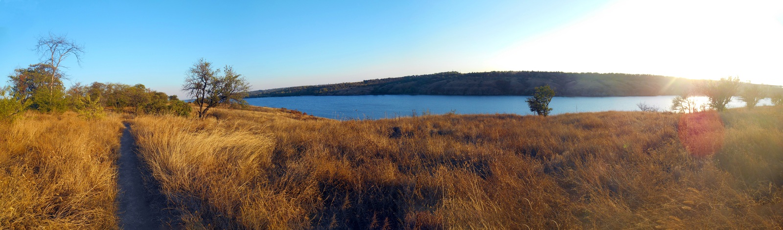 Some panoramic photography. - My, Photo, Landscape, Панорама, Nature, My, Zaporizhzhia, Hey, The photo