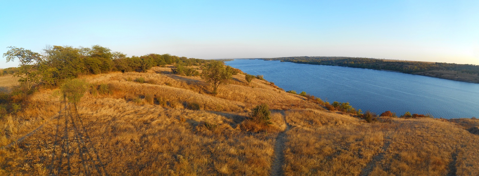 Some panoramic photography. - My, Photo, Landscape, Панорама, Nature, My, Zaporizhzhia, Hey, The photo