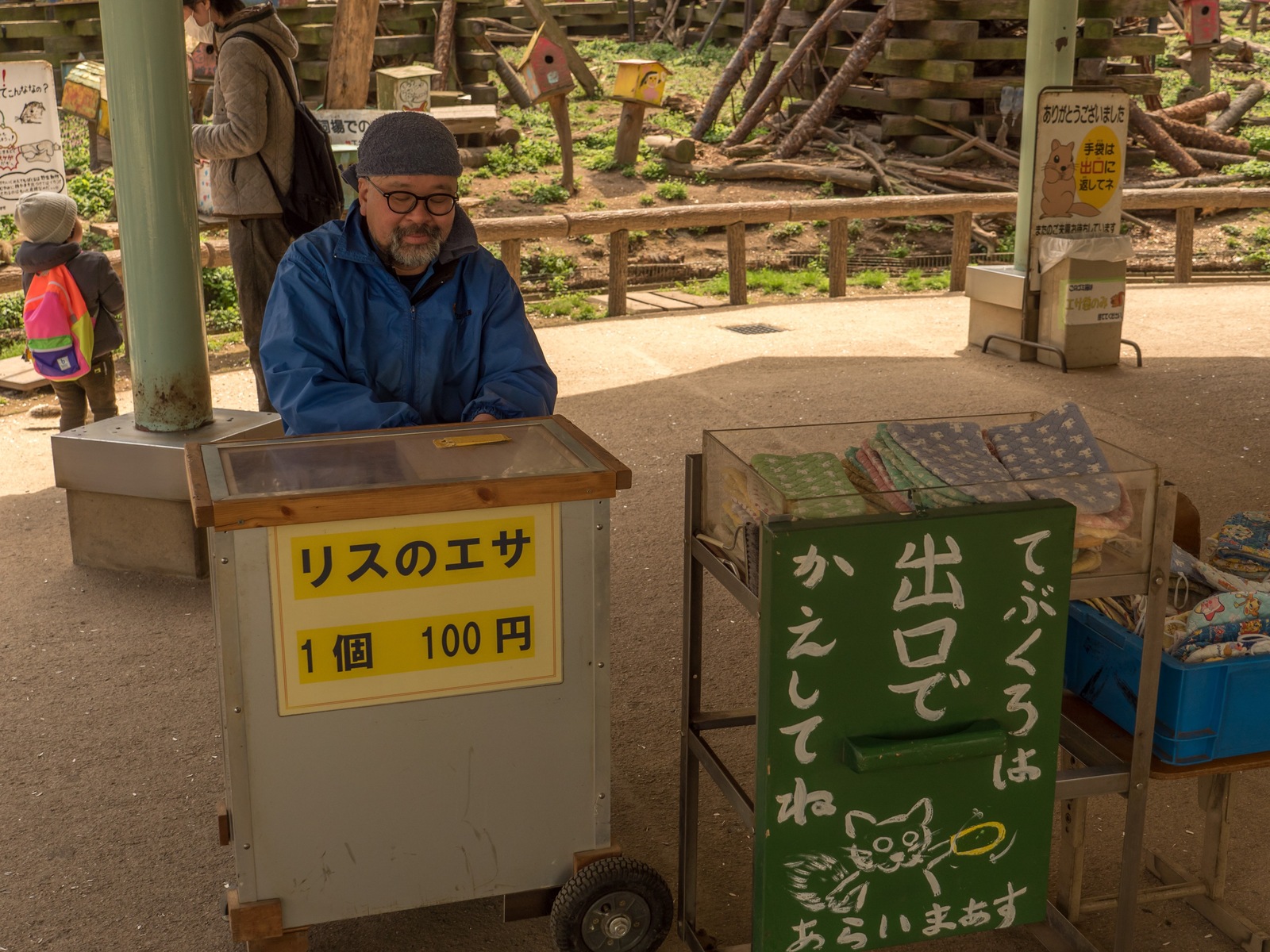 squirrel park - My, Japan, Squirrel, The park, Video, Longpost