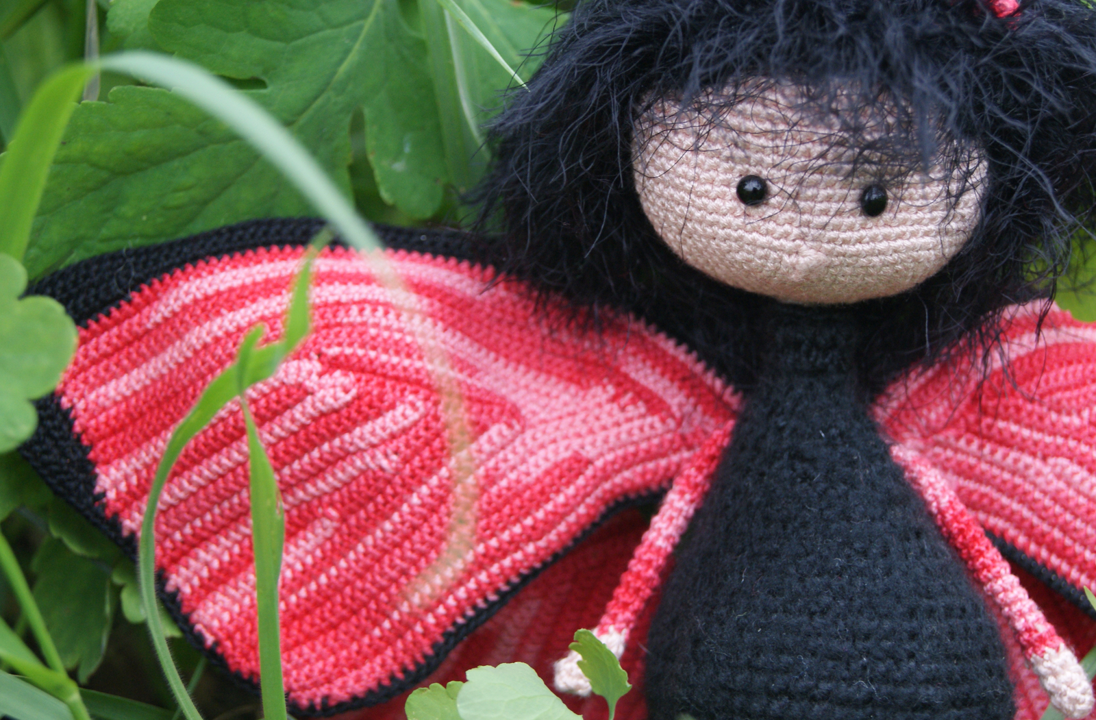 Butterfly - My, Butterfly, Knitting, Amigurumi, Toys, Longpost