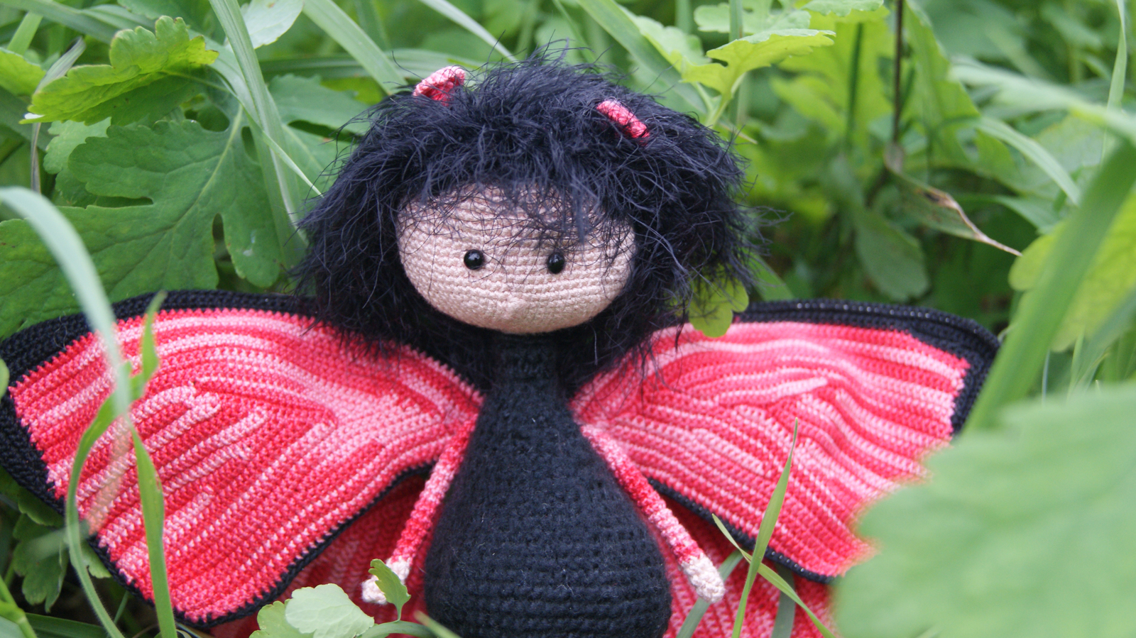 Butterfly - My, Butterfly, Knitting, Amigurumi, Toys, Longpost