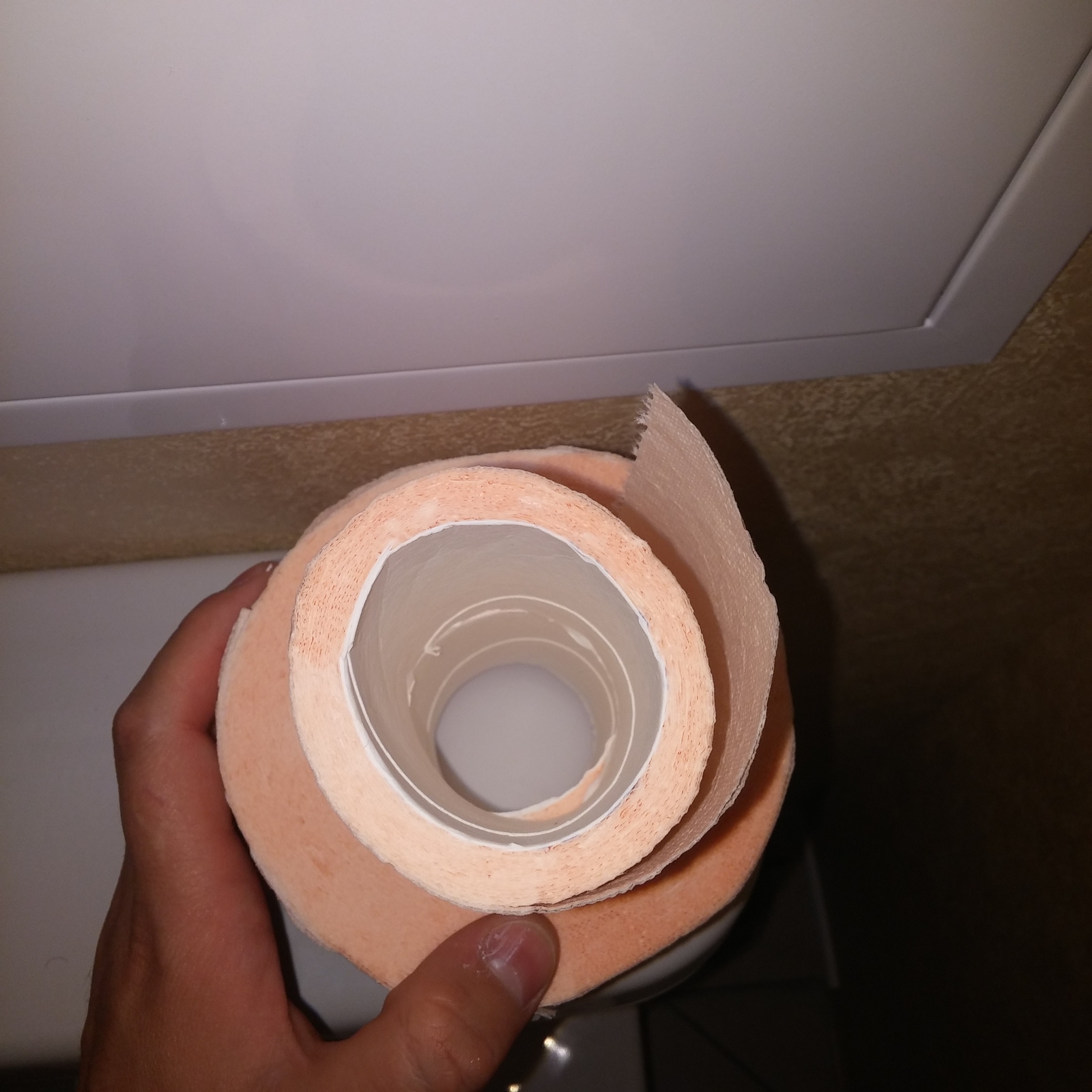 Another optical illusion - My, Toilet paper, Not cheating, Optical illusions, 