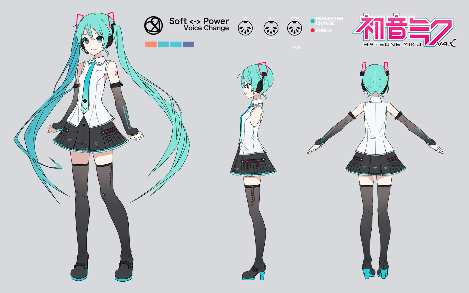 Crypton Future Media Hatsune Miku V4X - Hatsune Miku, Anime, Longpost, Vocaloid, Not anime