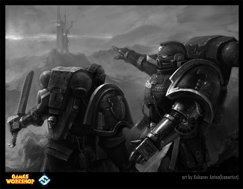 Artists Warhammer Part 27 - Anton Kokarev (Anton Kokarev). - Warhammer 40k, Warhammer, , Longpost