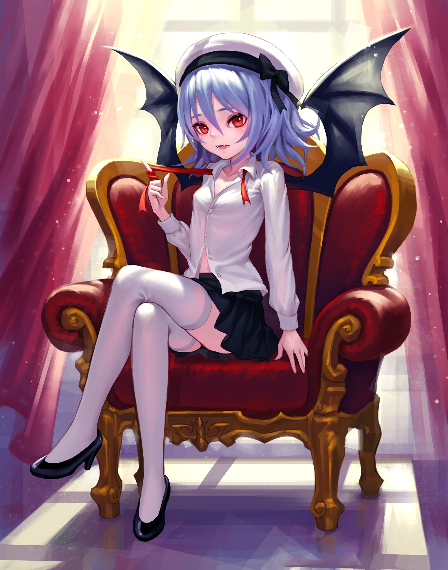 Anime Art №801 - Anime, Anime art, Touhou, Remilia scarlet