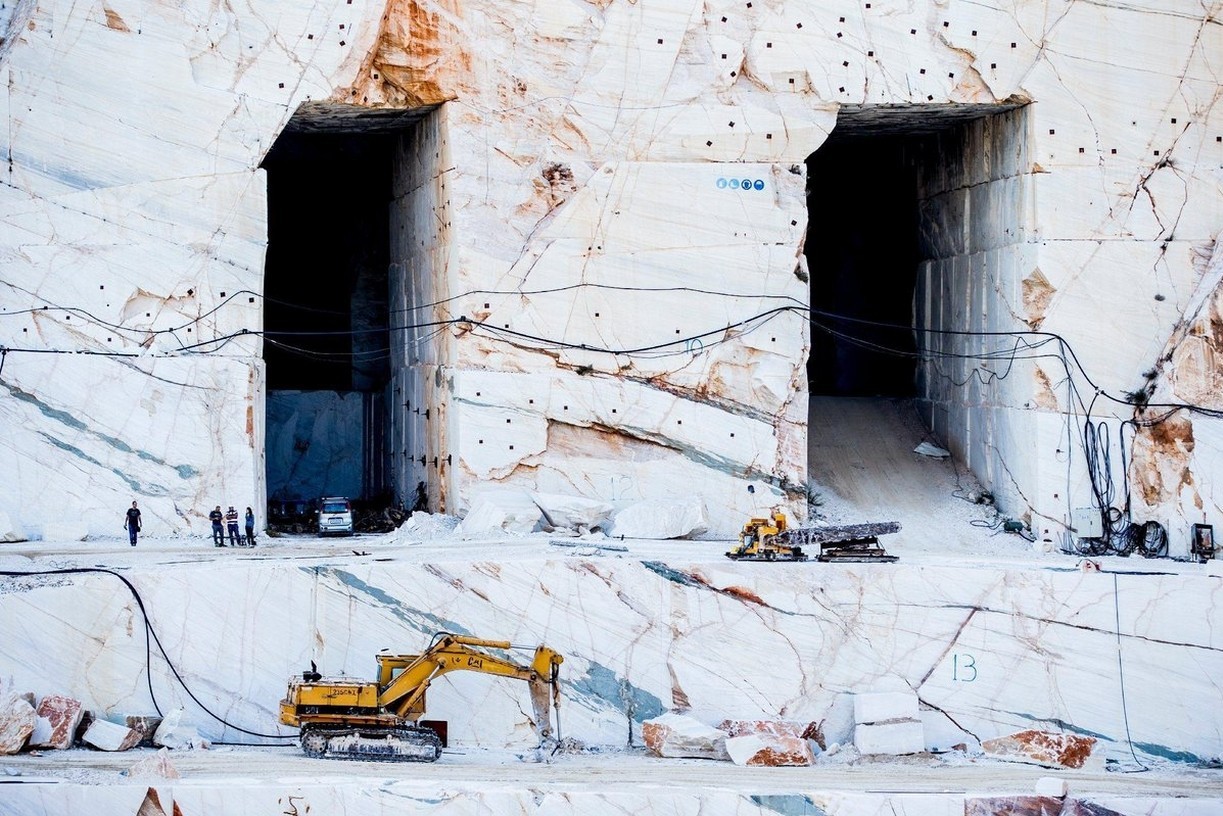 Marble quarry in Greece - Marble, Career, Greece