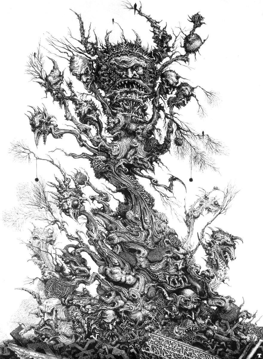 Artists Warhammer Ch. 28 - Ian Miller. - Warhammer, Warhammer 40k, , Longpost