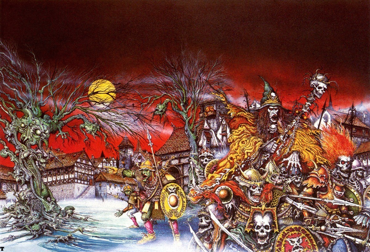 Artists Warhammer Ch. 28 - Ian Miller. - Warhammer, Warhammer 40k, , Longpost