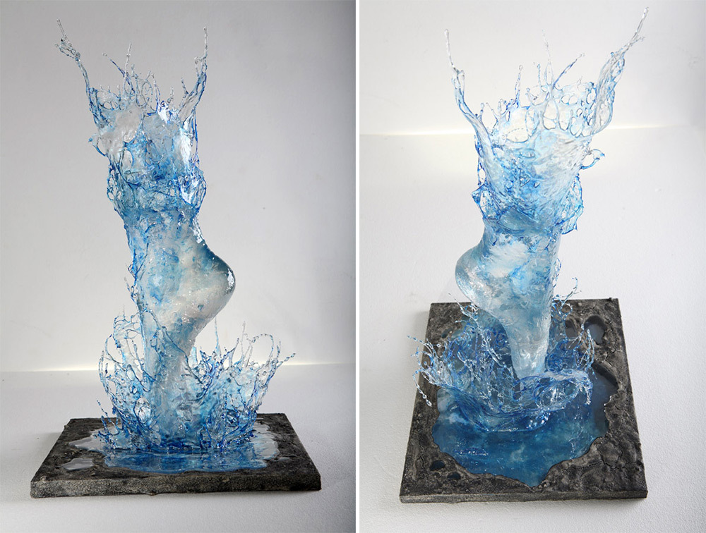 Glass splashes from Italian sculpture - , Vase, A rock, Sculpture, , Longpost