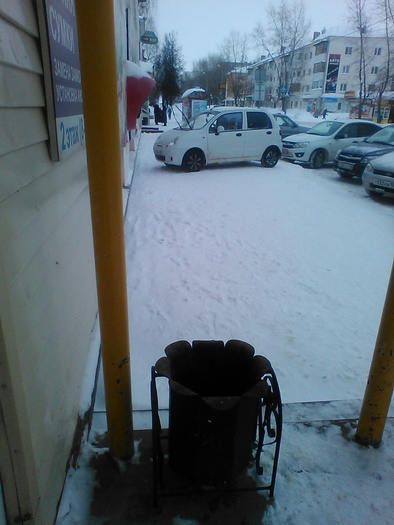 God of parking in Bashkiria. - My, My, Bashkortostan, Parking, Neftekamsk