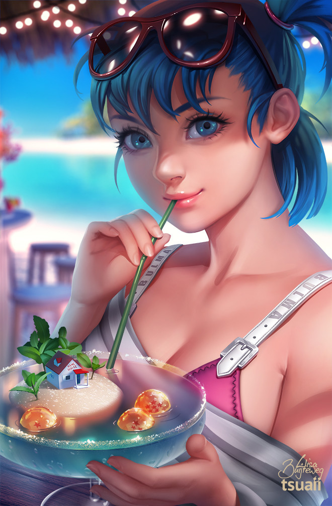 Bulma - Anime art, Anime, Dragon ball, Bulma