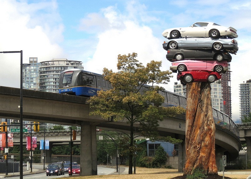 car sculptures in canada - Sculpture, Installation, Canada, Auto, Longpost