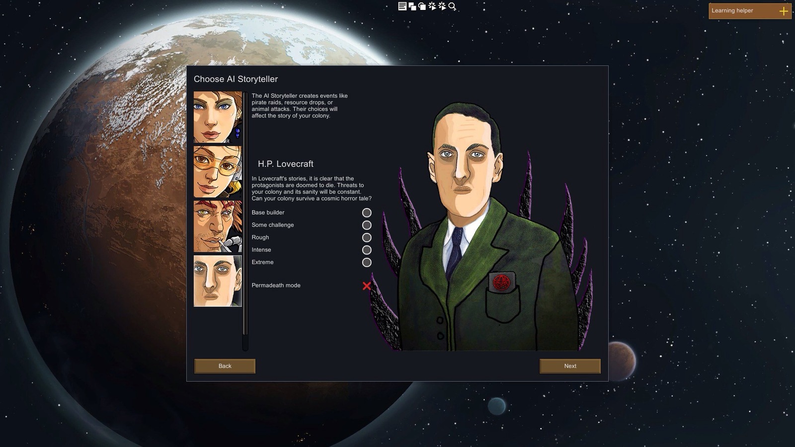 Meet Howard Phillips Lovecraft as the narrator! - Howard Phillips Lovecraft, Fashion, Steam, Rimworld