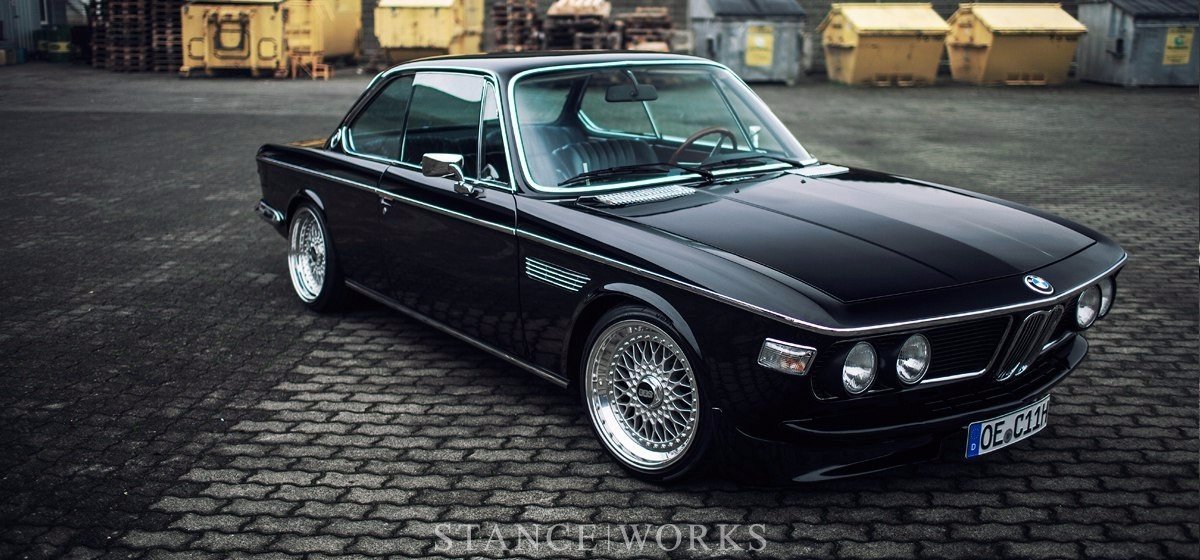 BMW E9 3.0 CSi - Bmw, Auto, Retro, Black, Longpost