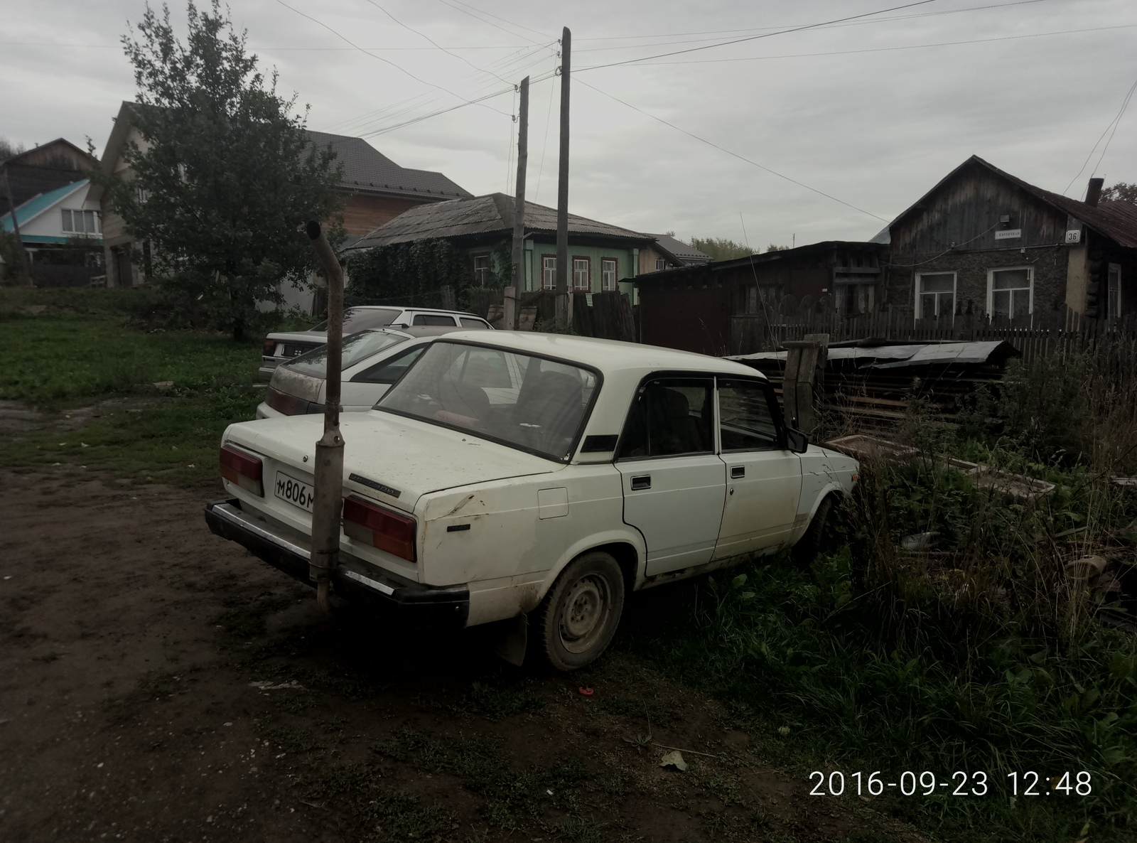 Why...??? - My, AvtoVAZ, Car, Village