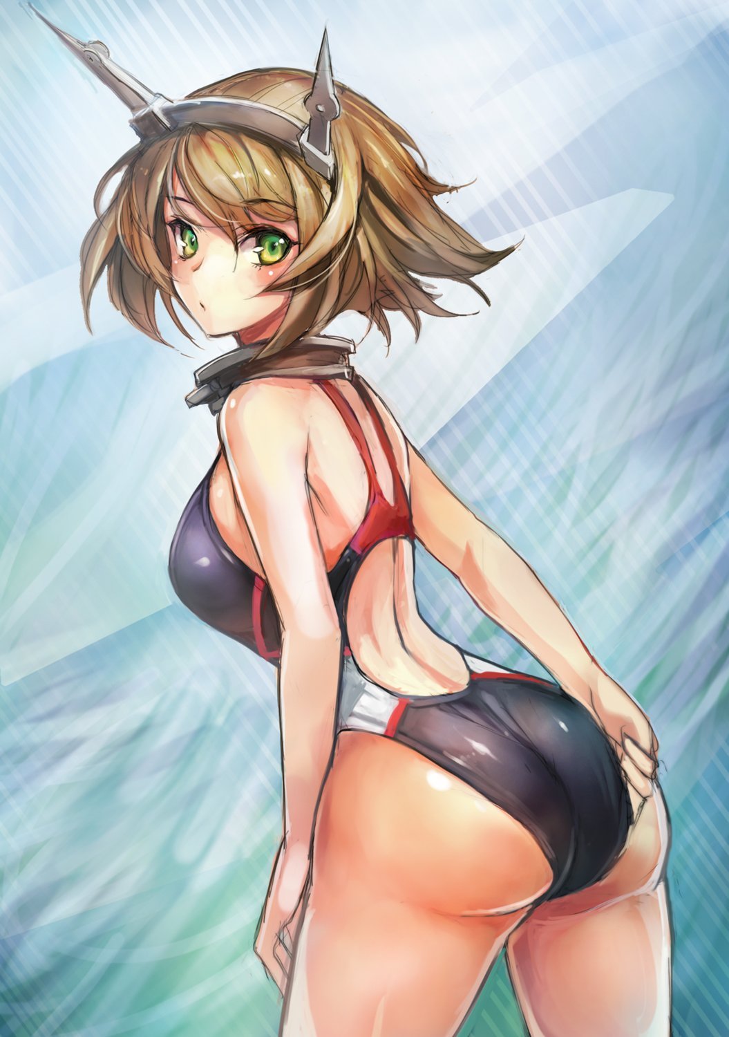 Swimsuit - Swimsuit, Nagato, Mutsu, Kantai collection, Anime, Longpost