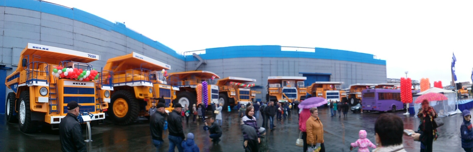 Belaz Day. - My, BelAZ, Auto, Exhibition, Giants, cat, Longpost