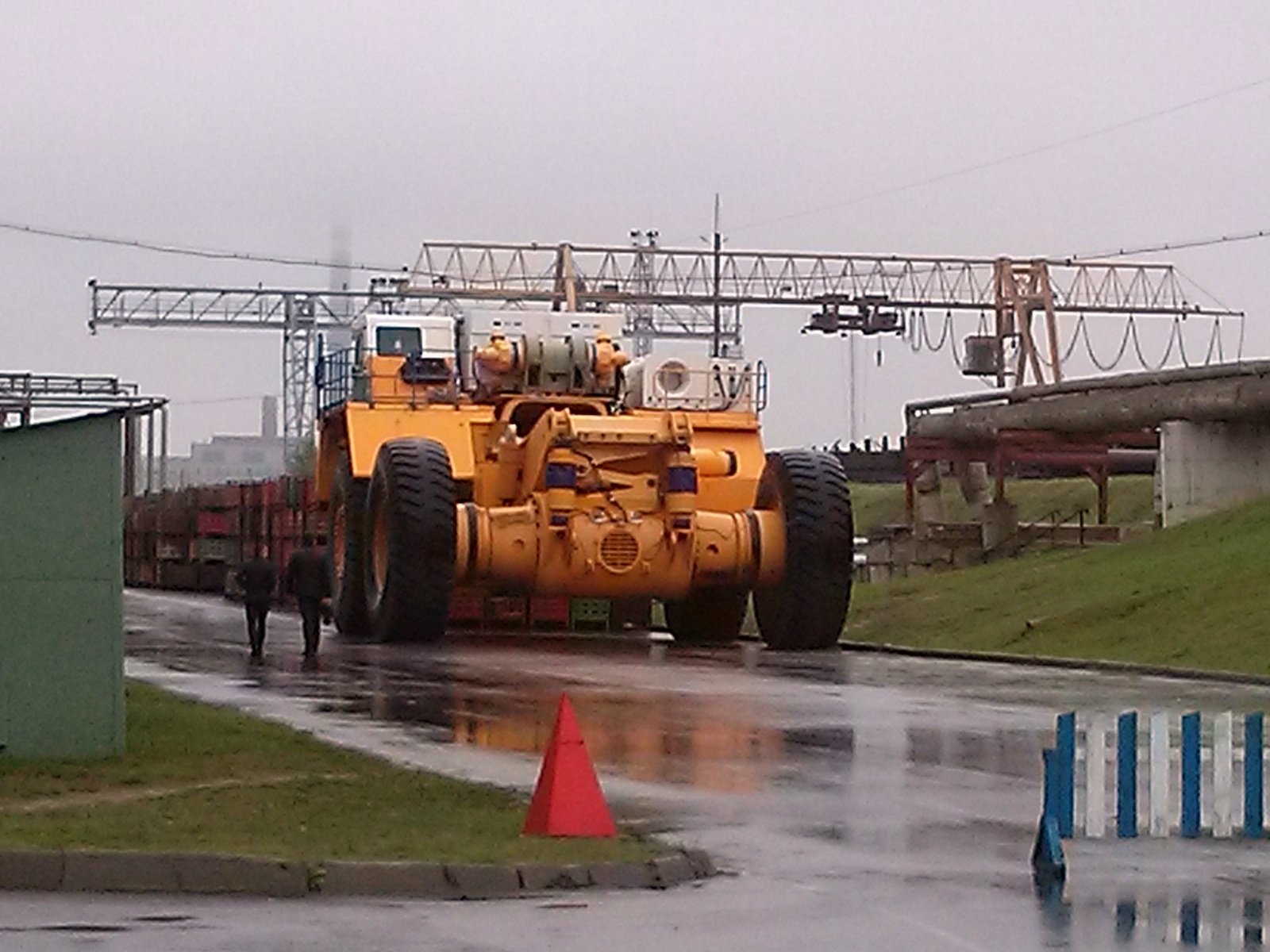 Belaz Day. - My, BelAZ, Auto, Exhibition, Giants, cat, Longpost