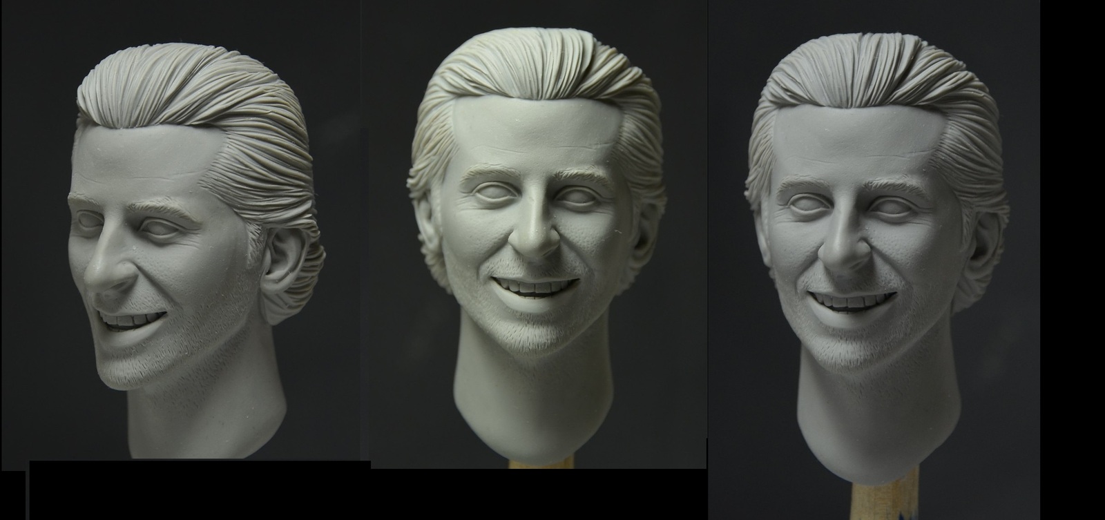 Sculpting from polymer clay. My creativity. Write who you see. - My, Bachelor party, Actors and actresses, Лепка, Polymer clay, Movie heroes, Movies, Hobby, Sculpture