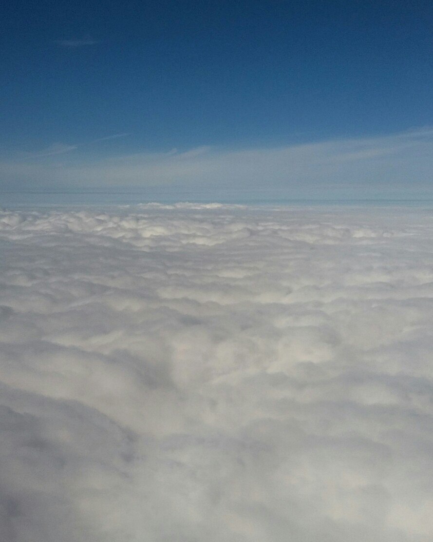 Another reason to choose a seat near the porthole - My, Sky, Porthole, Captures the spirit, Longpost