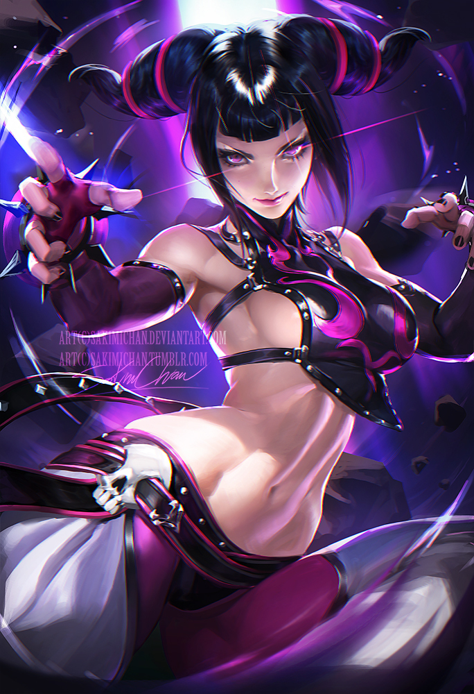 Juri - Art, Games, Street fighter, Juri, Sakimichan