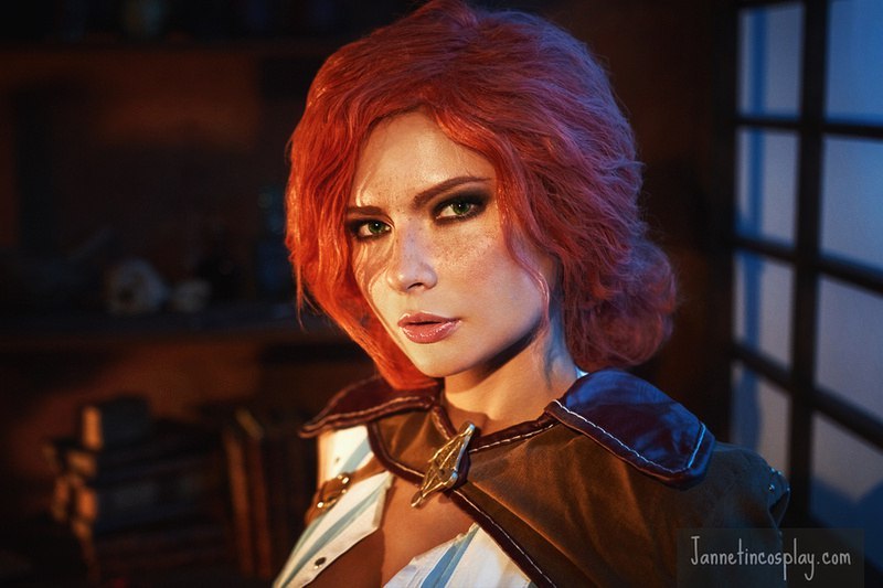 Triss by Zhanna Rudakova - NSFW, Girls, Cosplay, Russian cosplay, Triss Merigold, Jannet Vinogradova, The Witcher 3: Wild Hunt, Longpost