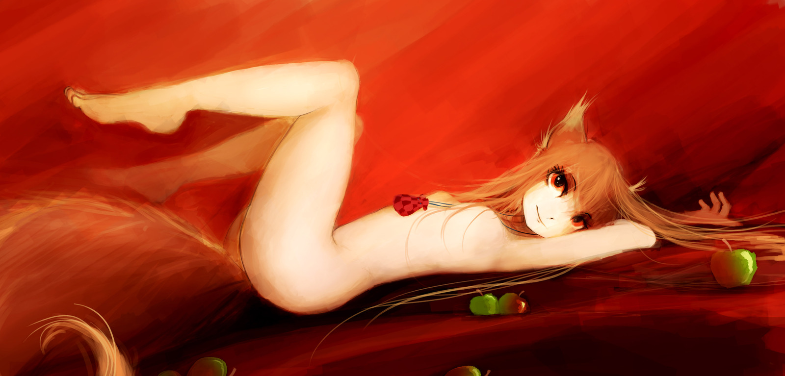 Horo / Holo - NSFW, Anime, Art, Anime art, Spice and Wolf