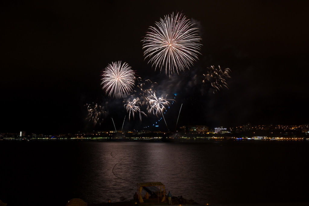 Great Fireworks Festival 2016 Gelendzhik - My, Longpost, The photo, Long exposure, Firework, Sea, Gelendzhik, The festival, Краснодарский Край