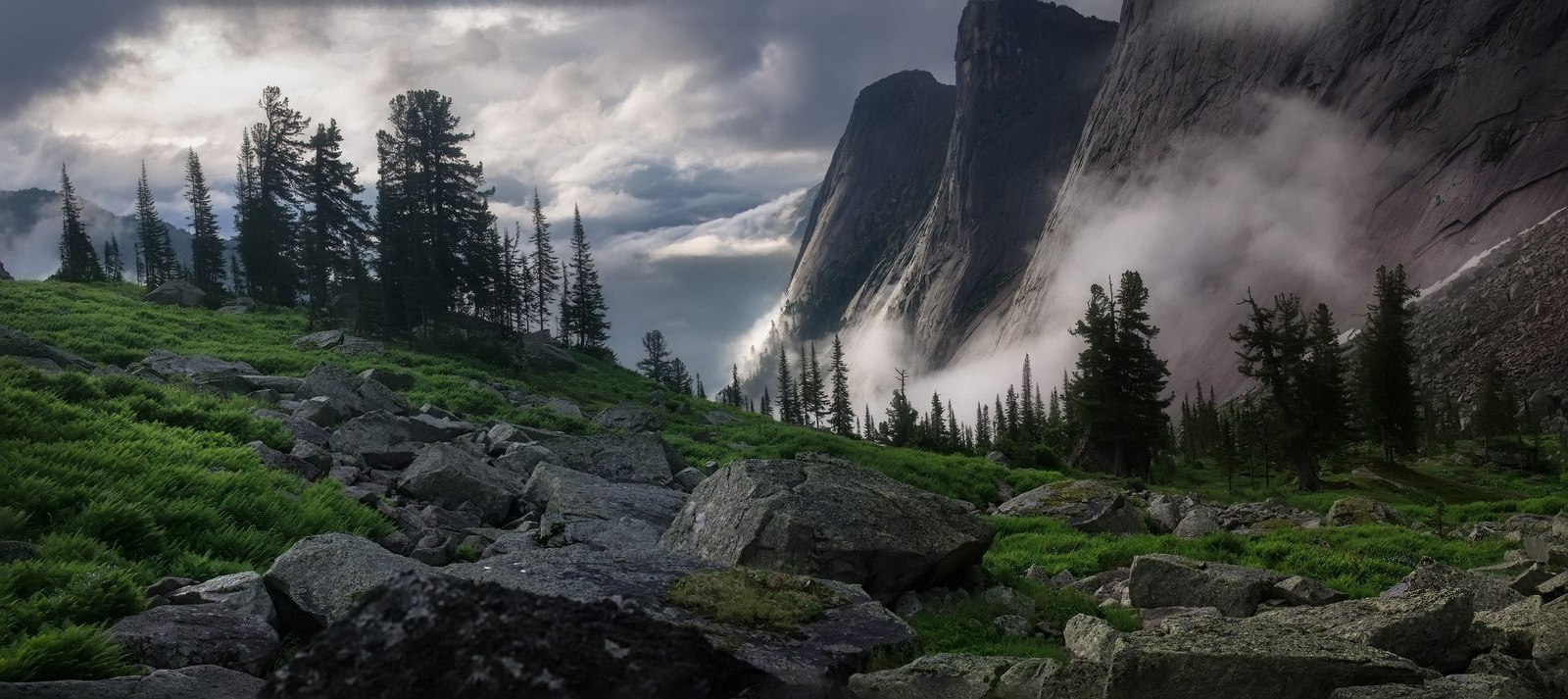 In the vicinity of Black Lake - black lake, Ergaki, Krasnoyarsk region, Russia, Gotta go, Photo, Nature, Landscape, Longpost