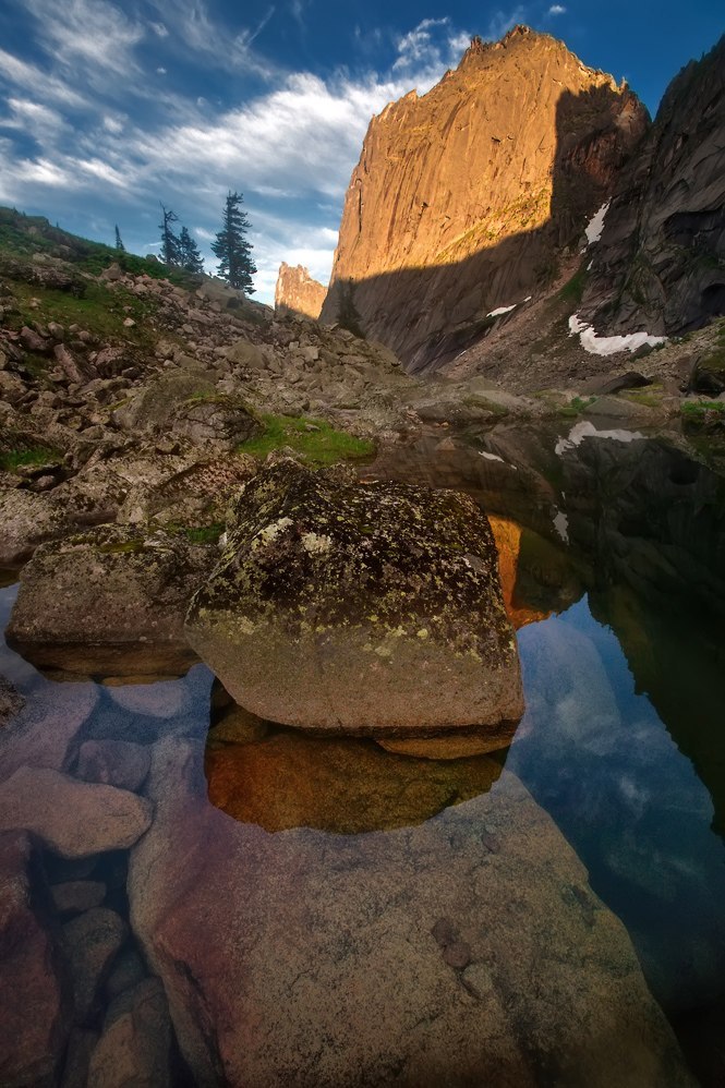 In the vicinity of Black Lake - black lake, Ergaki, Krasnoyarsk region, Russia, Gotta go, Photo, Nature, Landscape, Longpost