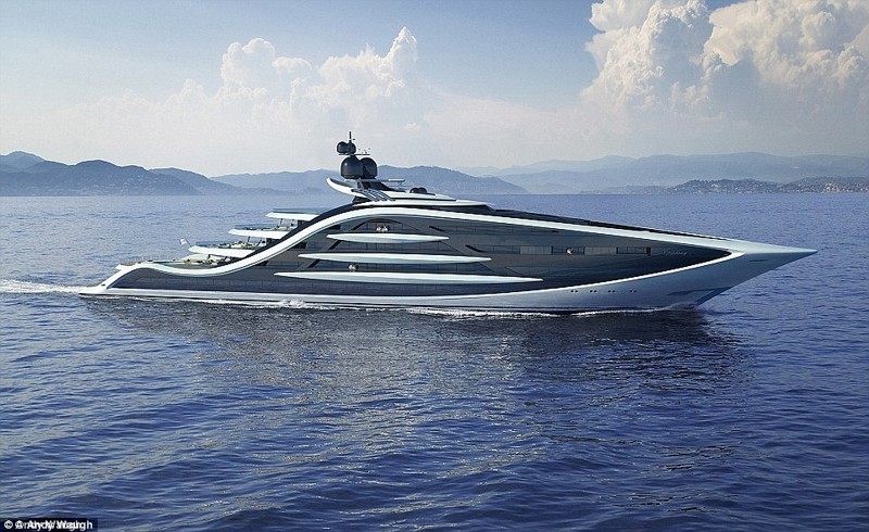 Superyacht - , Yacht, Design, Project, Longpost