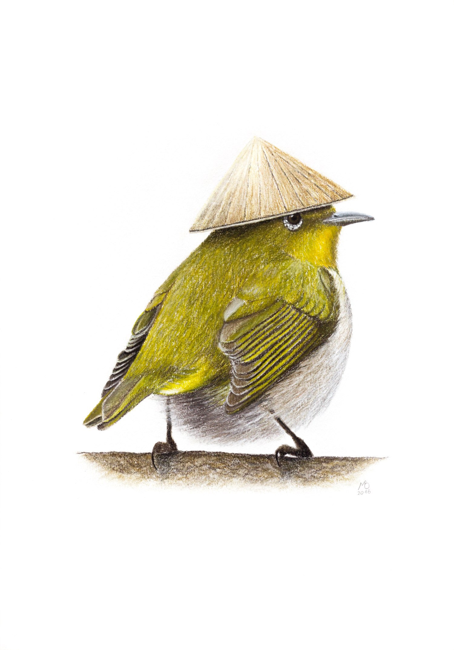 Birds in hats - My, Animalistics, Birds, Pastel, Graphics, Drawing, Longpost, Birds in hats