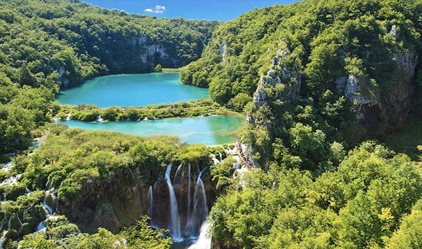 Croatia. Plitvice Lakes National Park - Croatia, National park, Plitvice Lakes, Europe, Nature, Waterfall, beauty