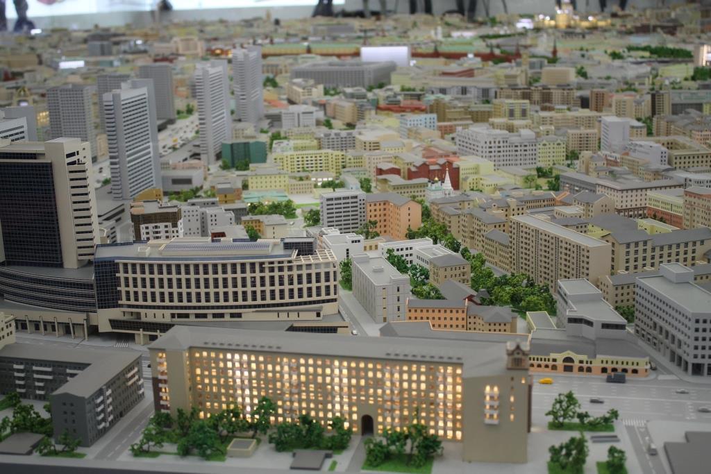 New layout of Moscow at the All-Russian Exhibition Center - Layout, Moscow, VVC, Longpost