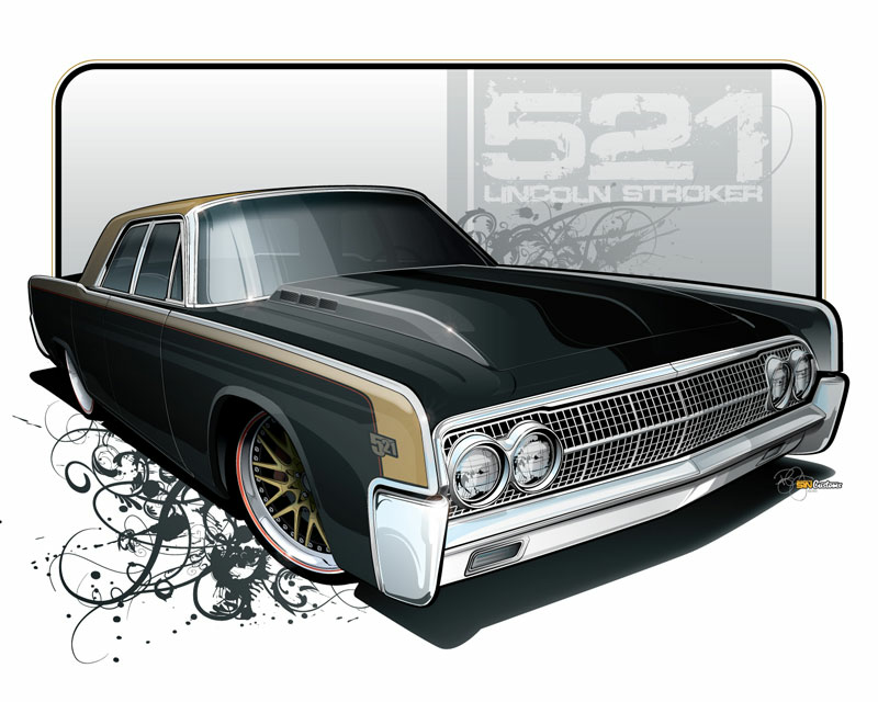 Americano - Images, Auto, Art, Longpost, Muscle car