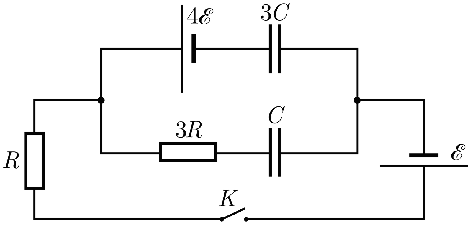 Parallel resistance with zero resistance - Physics, Olympiad