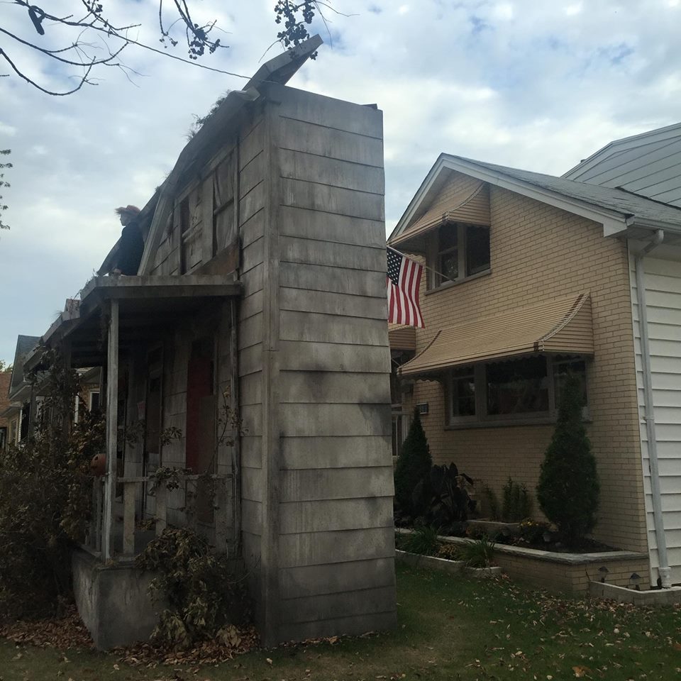 When you thoroughly approached the decoration of the house for Halloween - Photo, Longpost, Scenery, Halloween