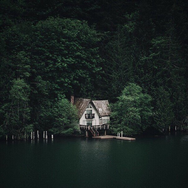 Solitude and comfort - House, beauty, Nature, View, Longpost