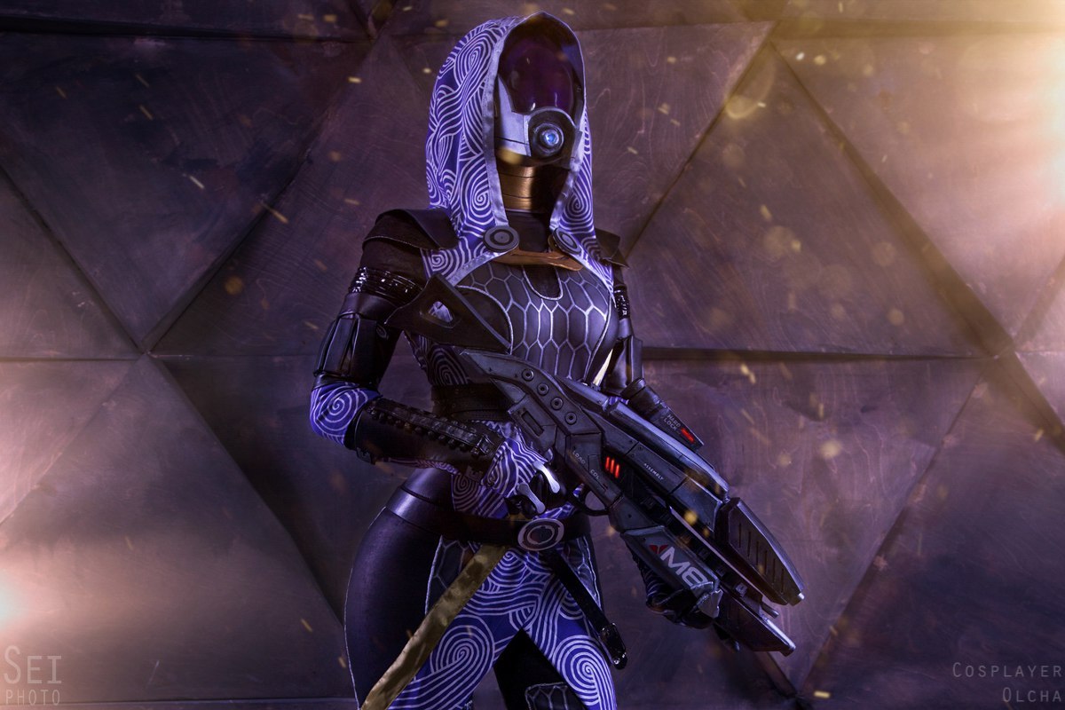 Tali'Zorah full photoshoot - My, Tali zorah, The photo, , Mass effect, Cosplay, Bioware, Longpost