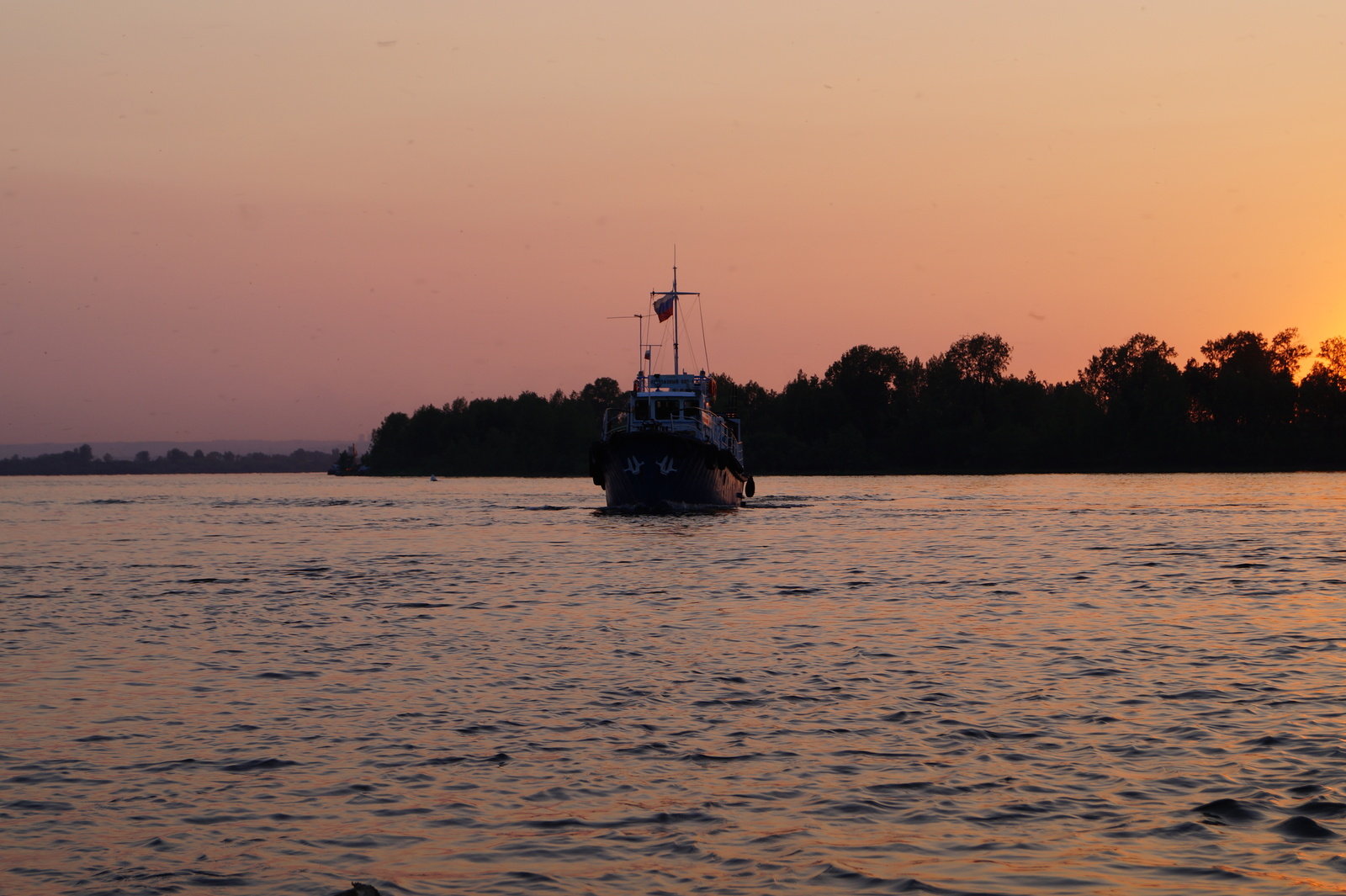 On the banks of the Yenisei - My, Yenisei, Evening, Shore, Krasnoyarsk, Longpost