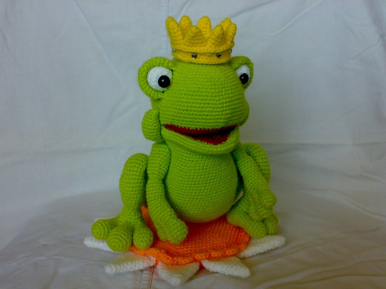 Frog traveler - My, Knitting, Hobby, Needlework, Frogs, Longpost