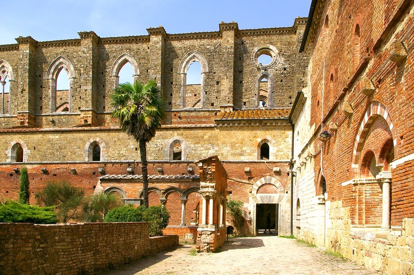 Abbey of San Galgano. - My, Longpost, Italy, Legend, A wave of posts, Mystic, beauty