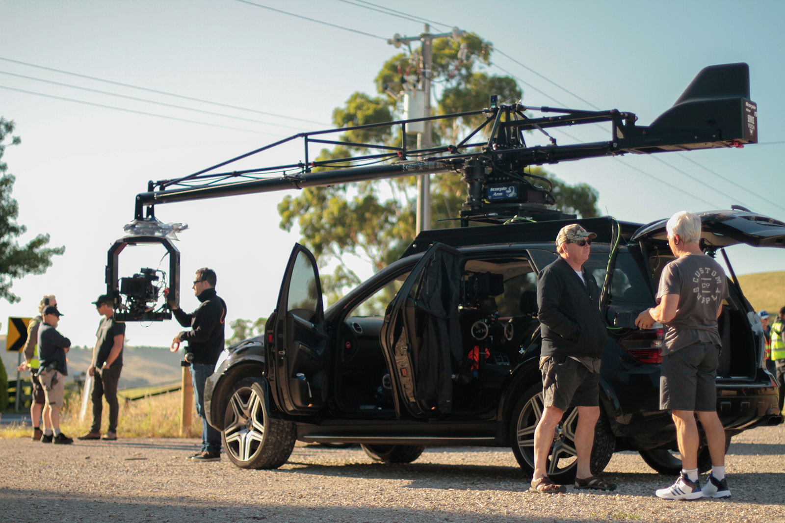 No, this is not a giant selfie stick for Mercedes :) - My, Auto, Video, Advertising, Longpost