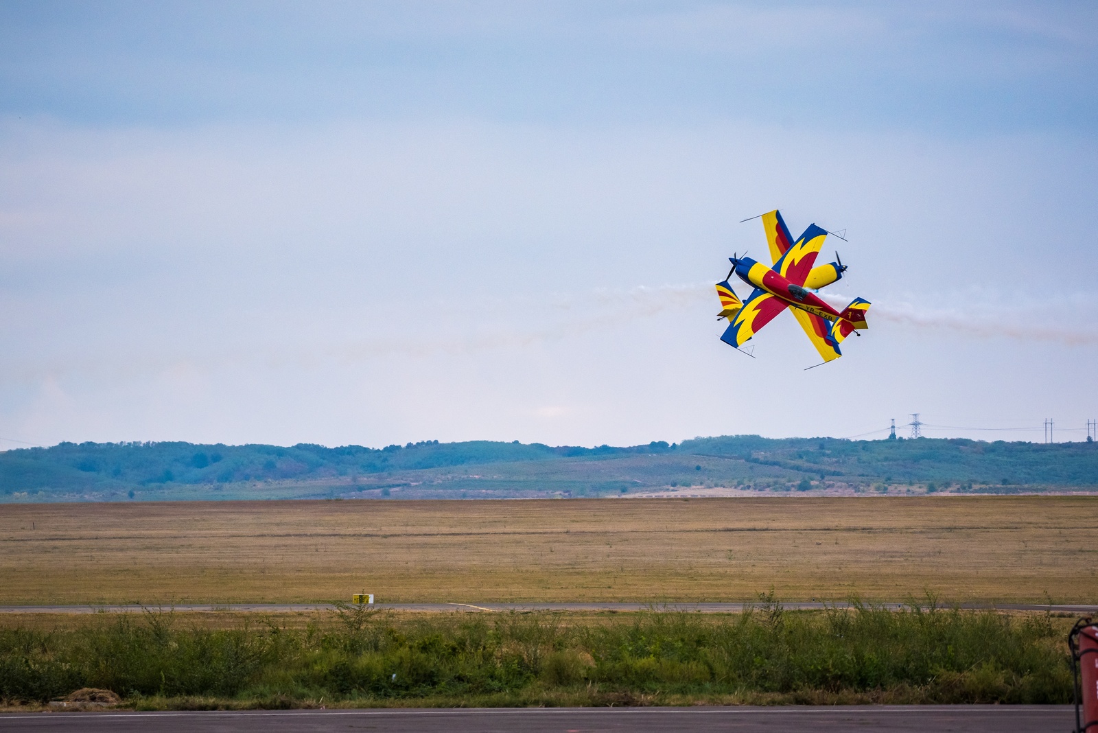 Air butterfly - My, Airplane, Aerobatics, Aviation