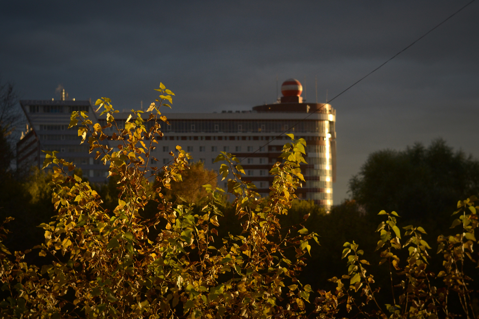 Lead evening - My, Photo, Autumn, Nizhny Novgorod, The clouds