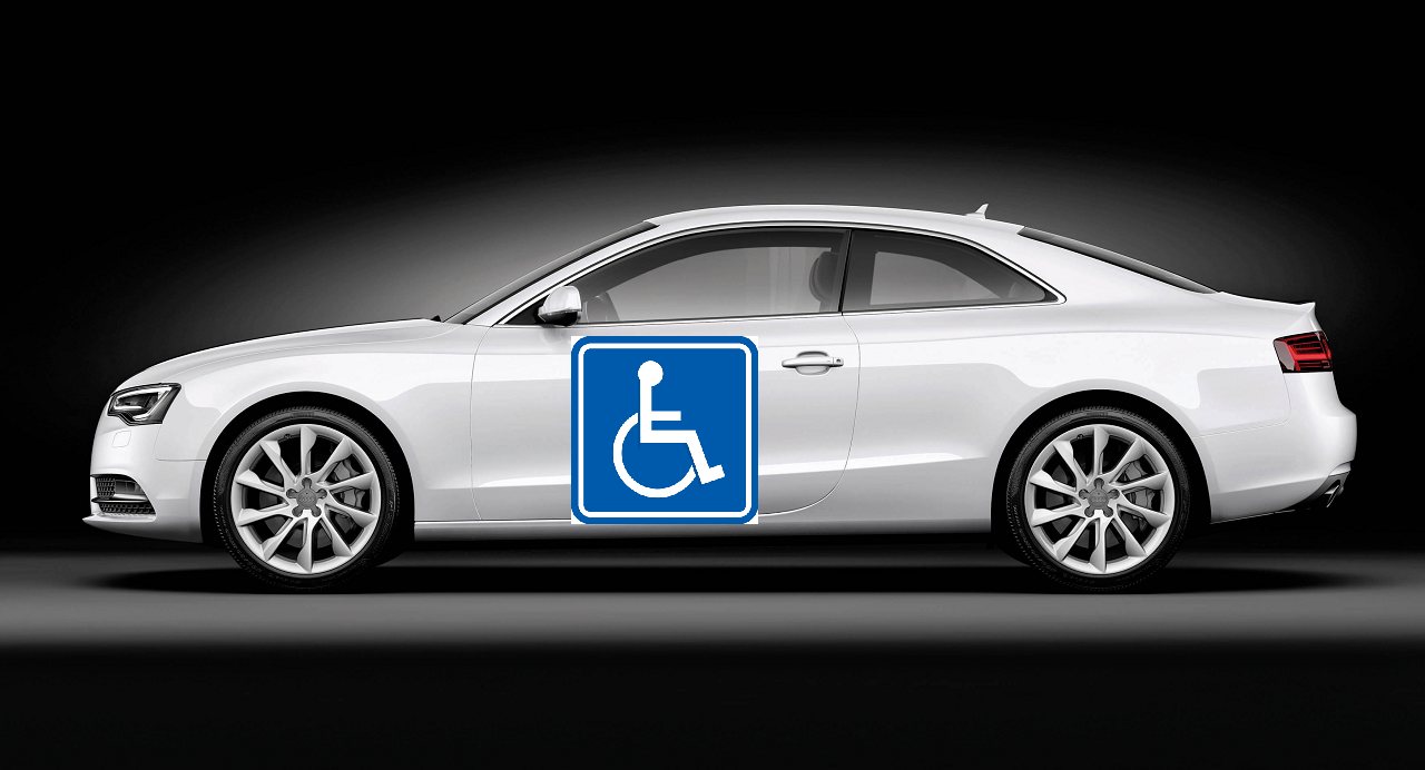 Idea: when parking in handicapped spaces... - Idea, Disabled person