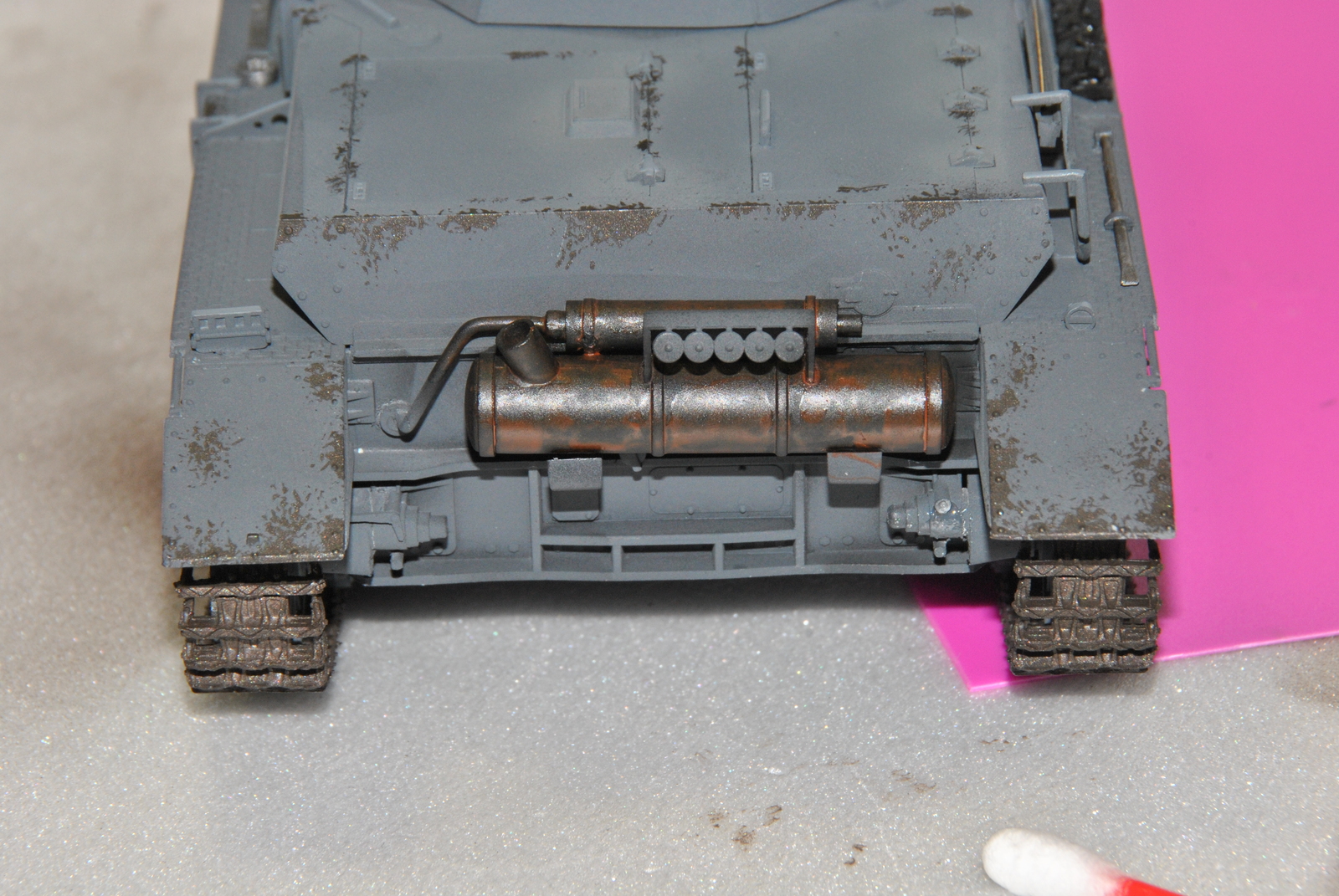 Bench model PzKpfw IV ausf D - My, Modeling, Tanks, Longpost