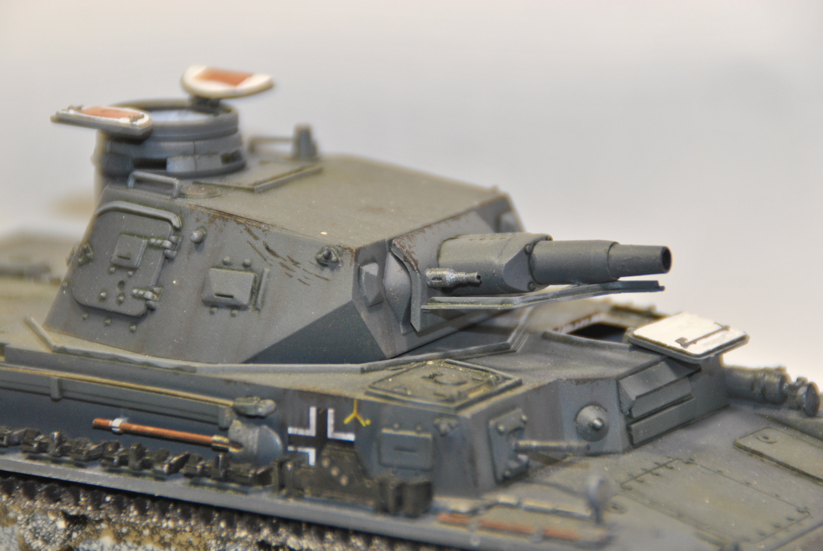 Bench model PzKpfw IV ausf D - My, Modeling, Tanks, Longpost