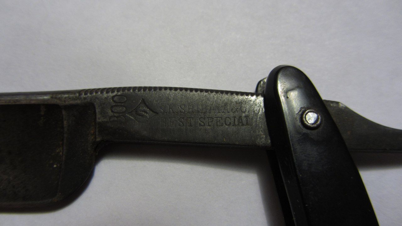 Japanese straight razor - My, The Second World War, Soviet-Japanese War, Trophy, Razor