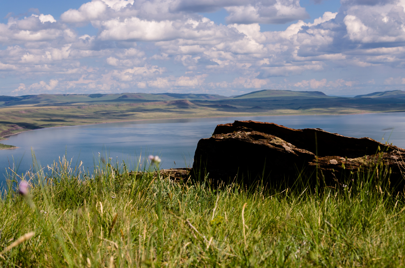 Photos from Mount Chalpan. Khakassia - My, Landscape, Khakassia, Clouds, Photo, Beautiful view, My, The photo, Summer, Longpost